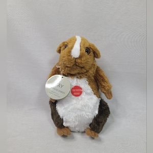 Blockbuster Mascot "Ray" Munchies" Plush Hamster w/Tags By Applause 7"